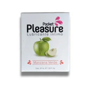 Lubricante Íntimo Pocket Pleasure Manzana Verde