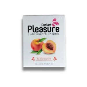 Lubricante Íntimo Pocket Pleasure Melocotón