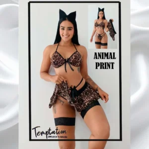 Disfraz Animal print