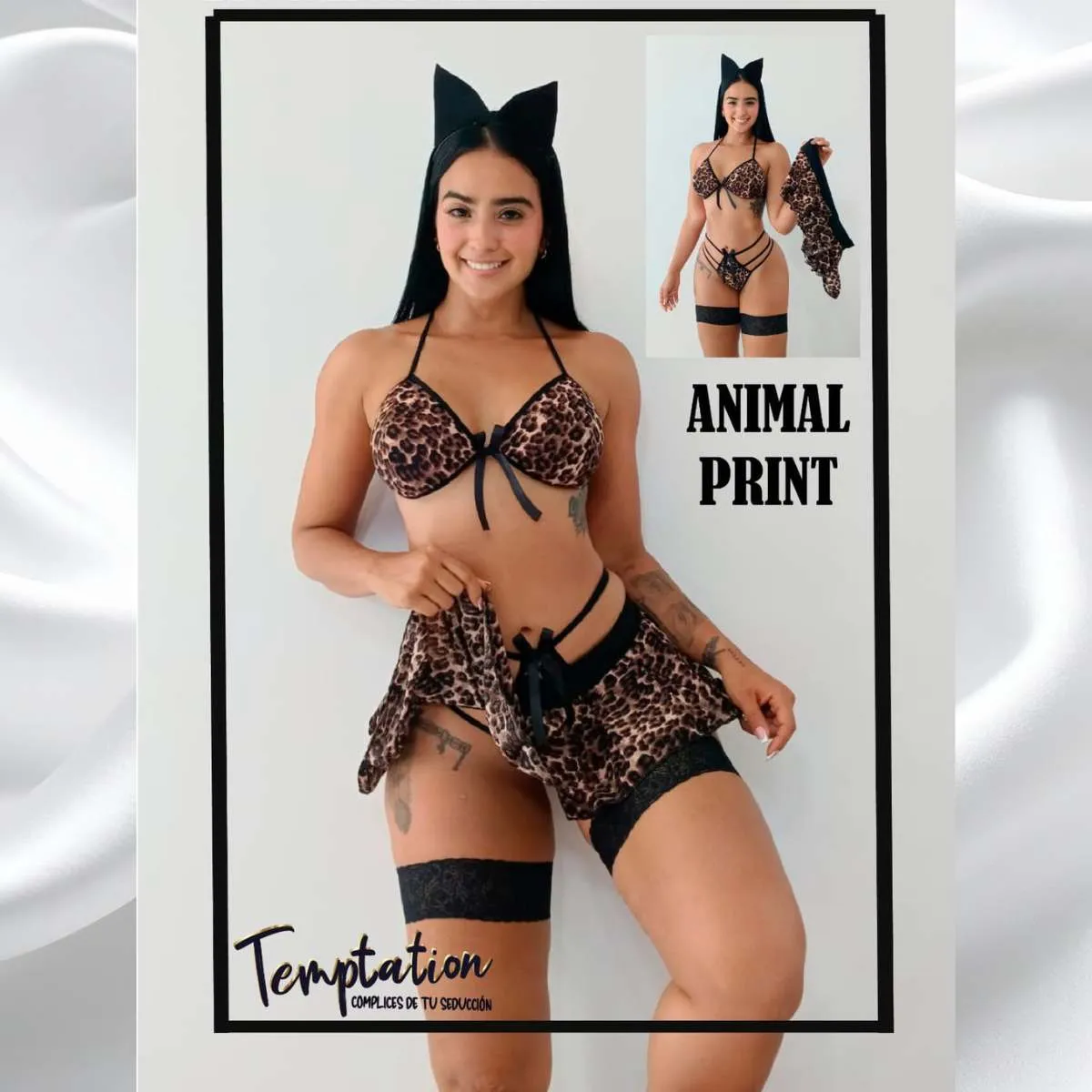 Disfraz Animal print